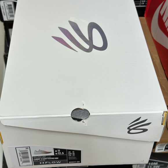 Curry 2 Low FloTro NM Men’s Sz 11 US New w Og Box  3026277-100 - Picture 7 of 9